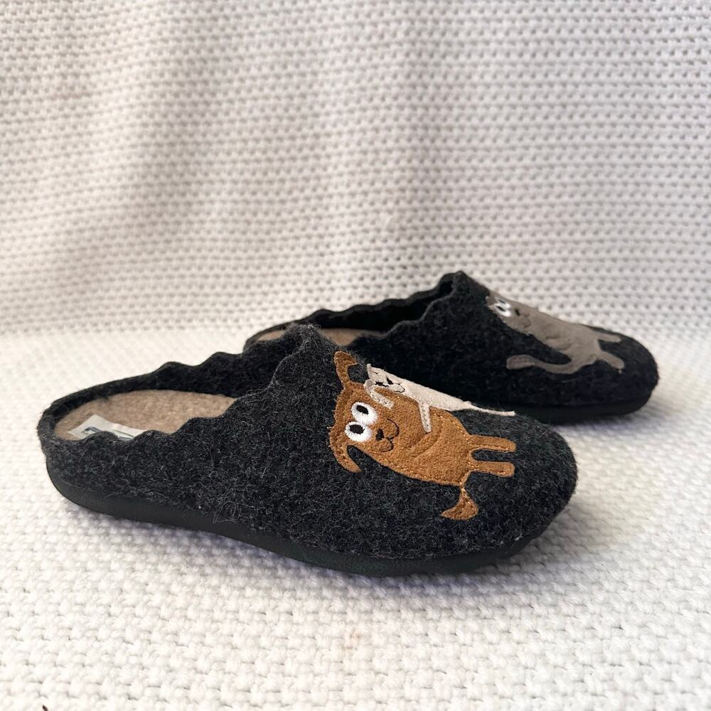 Flexus by Spring Step Charcoal Grey Petlove Indoor Slippers Women 36